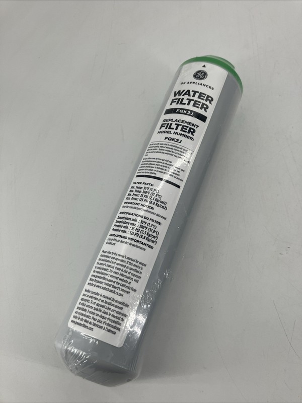 Brand New Genuine OEM GE FQK2J Replacement Water Filter – Factory Sealed
