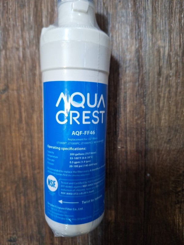 Aqua Crest AQF-FF46 Water Filters - Sealed *NEW* gallery