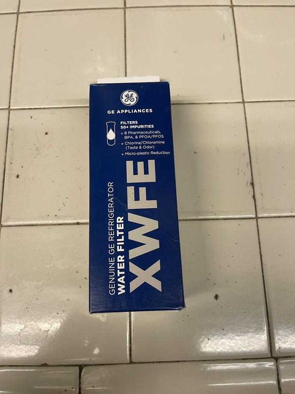 GE Appliances XWFE Refrigerator Water Filter 170 gal Carbon Lead BPA PFAS
