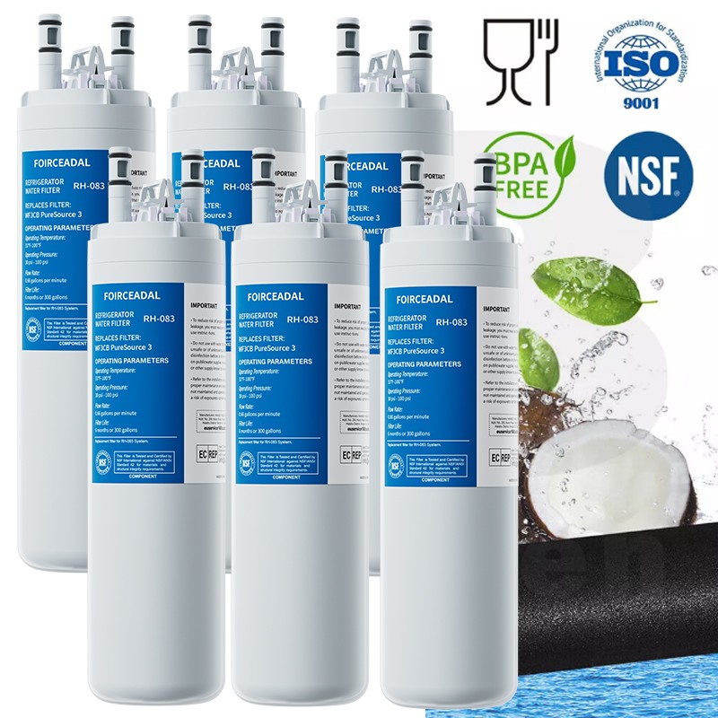New 2/4/6Pack For Frigidaire WF3CB Pure Source 3 Water & Ice Refrigerator Filter gallery