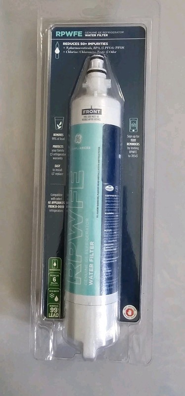 GE RPWFE Genuine Refrigerator Water Filter (WITH CHIP) New Sealed Filter gallery