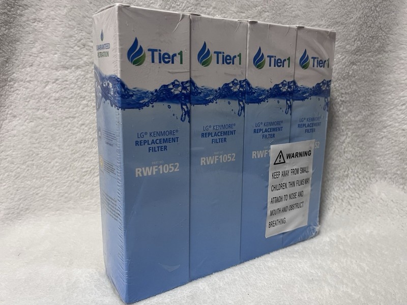 4 Pack Tier1 RWF1052 Refrigerator Water Filter For LG LT700P Kenmore 46-9690 New gallery