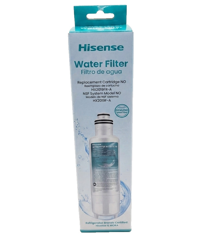 Genuine Hisense Refrigerator Water Filter Replacement Cartridge HX2019F-A O1