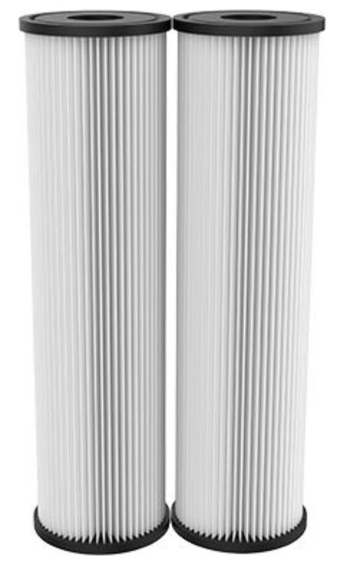 Pentair RS1 Sediment Water Filter, 10" Standard Whole House Pleated Cellulose... gallery