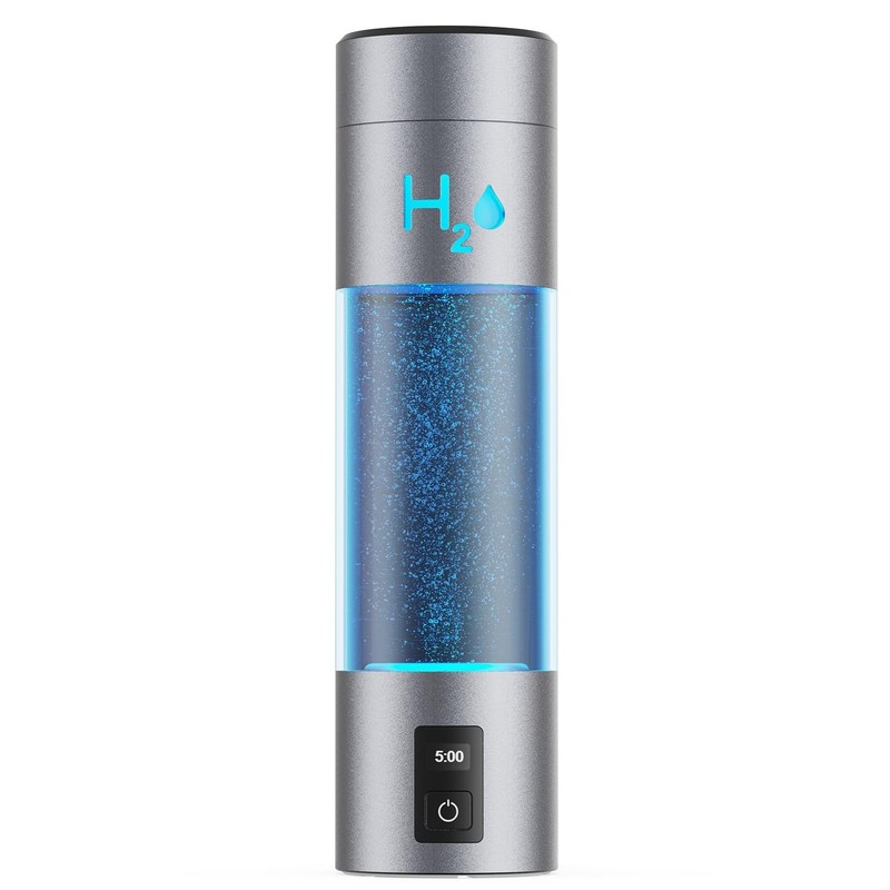 Portable Hydrogen Water Bottle 9.5oz - Food-Grade PC, Fast 6000ppb Generation, S gallery