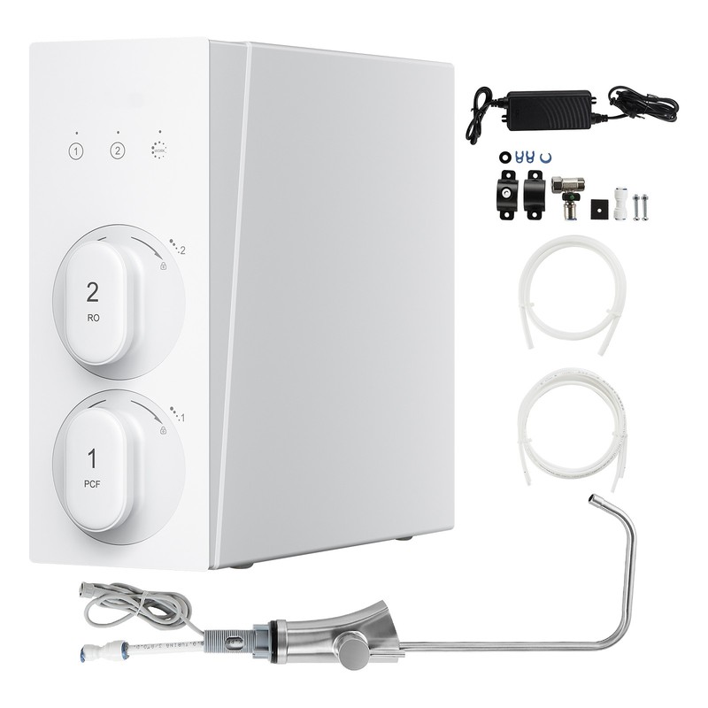 Uimoso 800 GPD 8-Stage Under Sink Water Filter System Tankless Reverse Osmosis