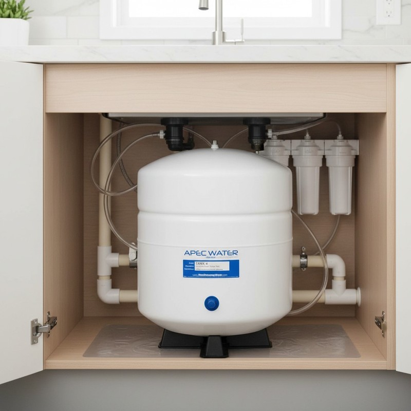 4 Gallon Stainless Steel Reverse Osmosis Tank – Heavy Duty Water Storage