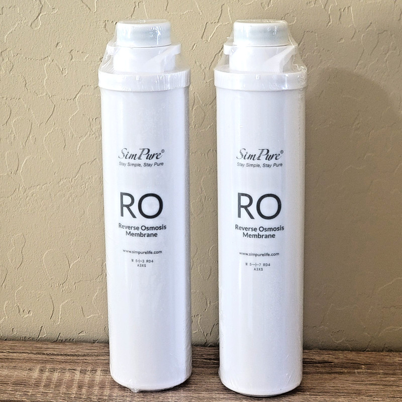 SimPure Y7P Series RO Water Purifier Filter Replacement Cartridges RD4 Lot of 2