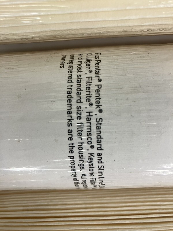 4 Pentek ECP1-10 Pleated Cellulose/ Polyester Filter Cartridge 1 Micron Filters gallery