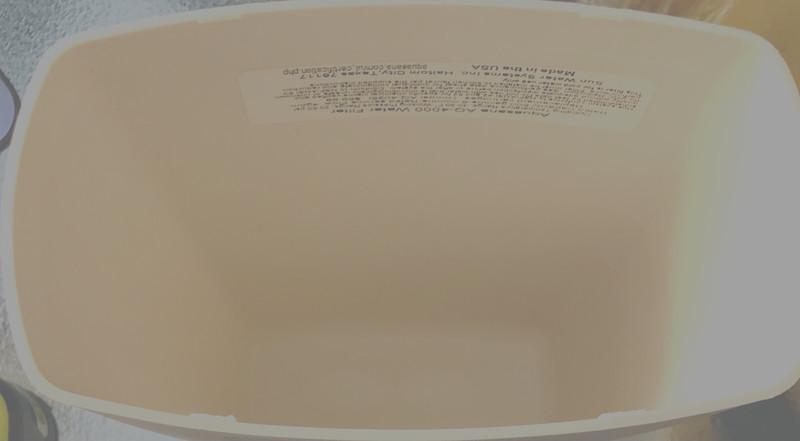 AUTHENTIC AQUASANA AQ-4000 WHITE WATER FILTER OUTSIDE COVER REPLACEMENT NEW gallery