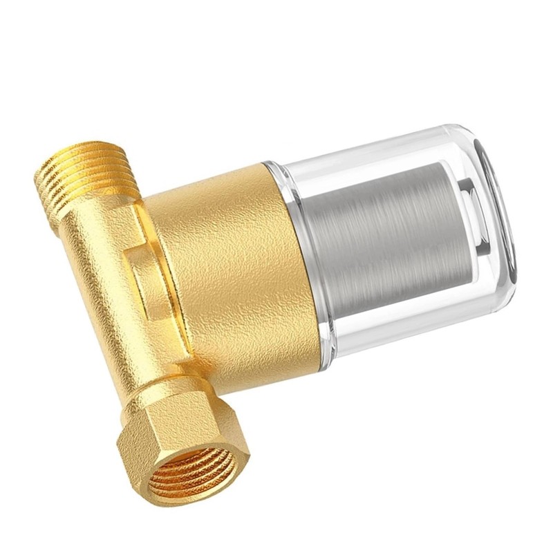 Brass Sediment Filter for Water Heater 40 Micron 1/2 Inch 3/4 Inch Clean Meshes gallery
