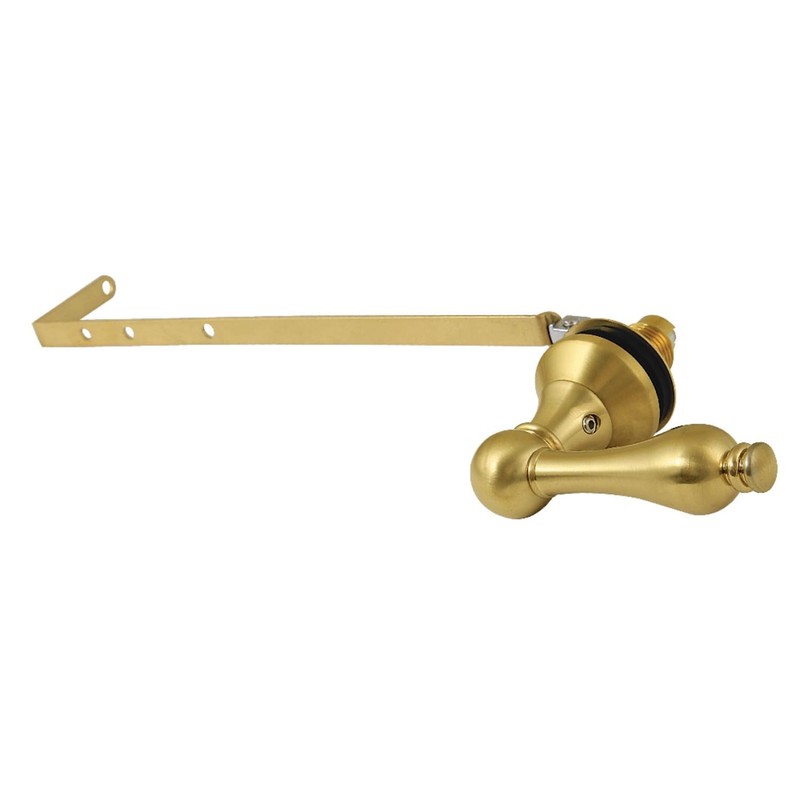 KTALD7 Victorian Universal Front or Side Mount Toilet Tank Lever, Brushed Brass