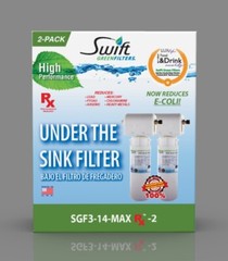 Swift Green Filters SGF3-14-MAX Double Candle Multi stage Under the Sink System