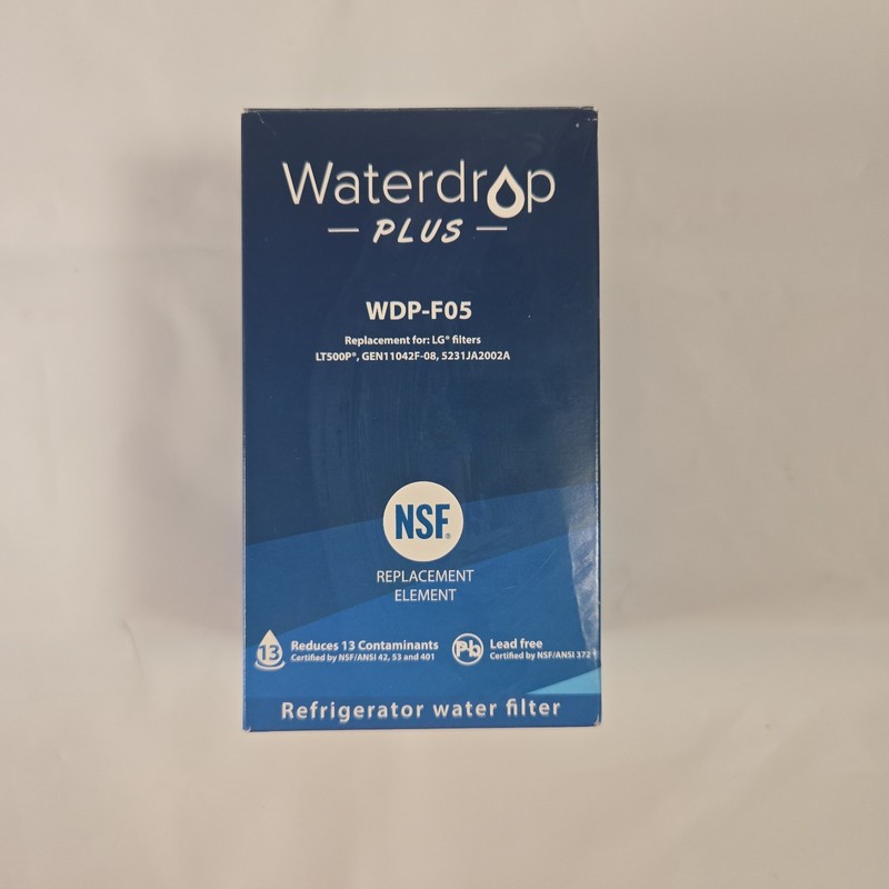 Waterdrop PLUS WDP-F05 Water Filter: replaces LG LT500P/GEN11042F-08/5231JA2002A