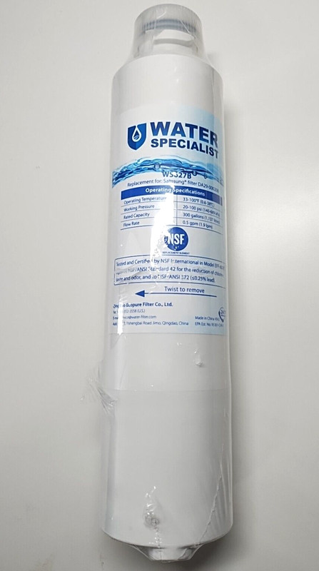 Water Specialist WS627B Water Filter
