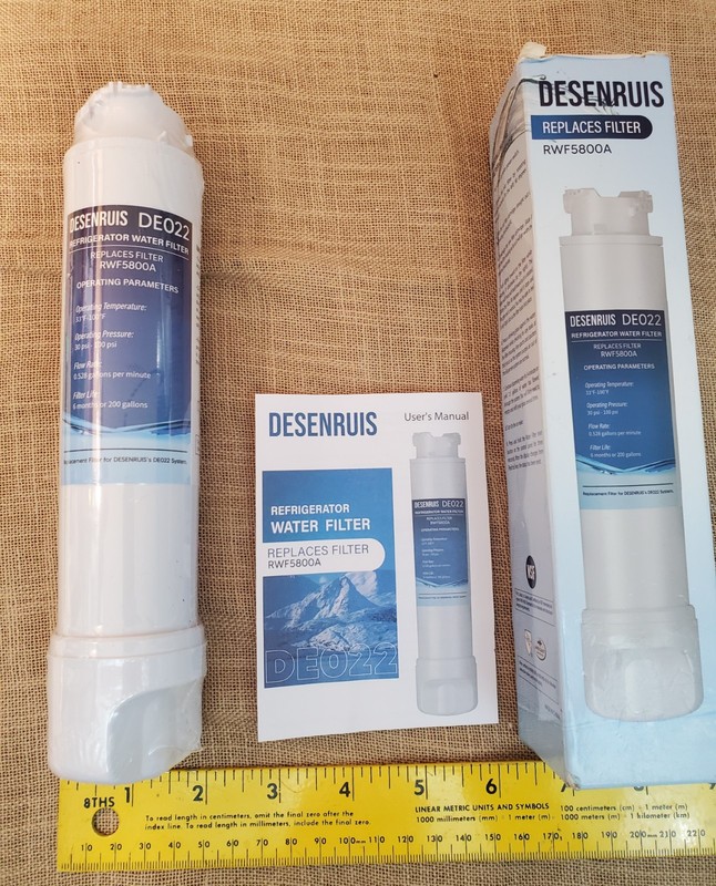 Desenruis DE022 Replacement Filter Replaces RWF5800A