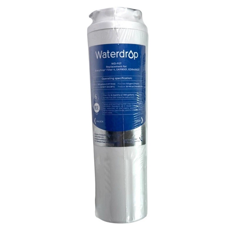 Waterdrop WD-F07 Refrigerator WATER FILTER Fridge Replacement for Whirlpool NEW