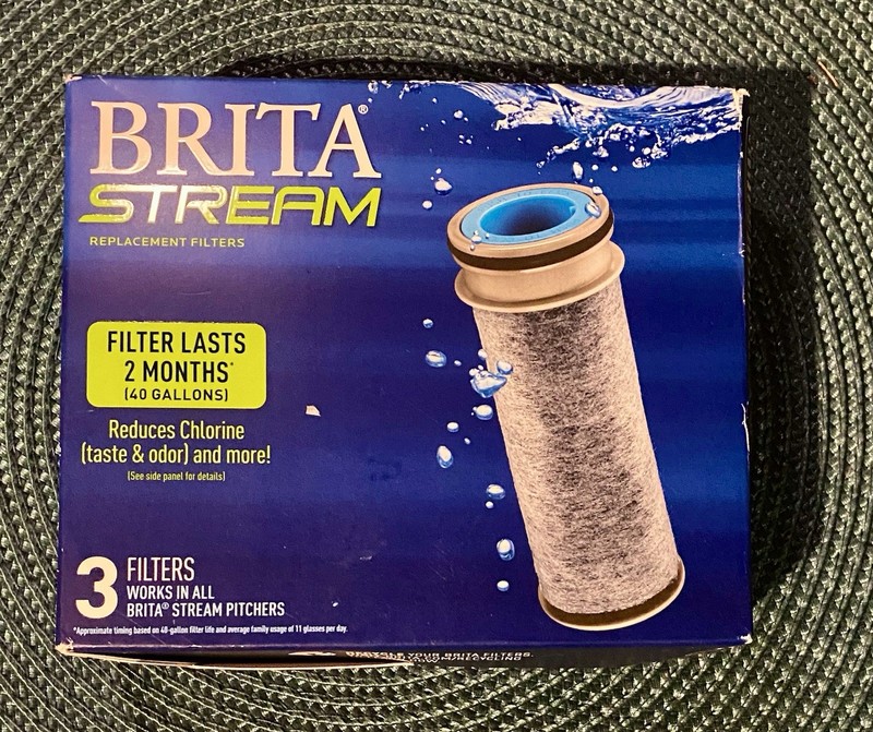 Brita Stream Pitcher Replacment Water Filter 3-PACK Never Used