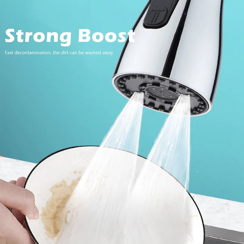 Universal 360 Rotate Kitchen Faucet Extender Aerator Splash Filter Tap gallery