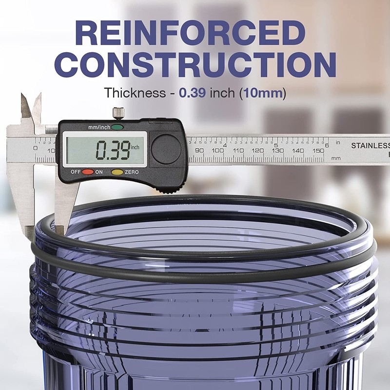 10 Inch Clear Whole House Water Filter Housing PP Pleated Sediment Filtration gallery