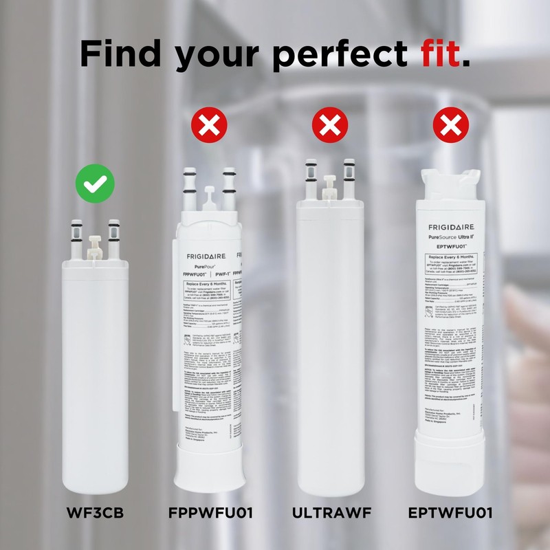 Frigidaire WF3CB Puresource3 Refrigerator Water Filter White 1 Count (Pack of 1) gallery