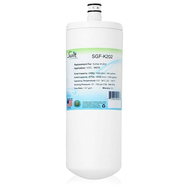 Swift Green Filters SGF-K202 replacement for Kohler K-202 water filter
