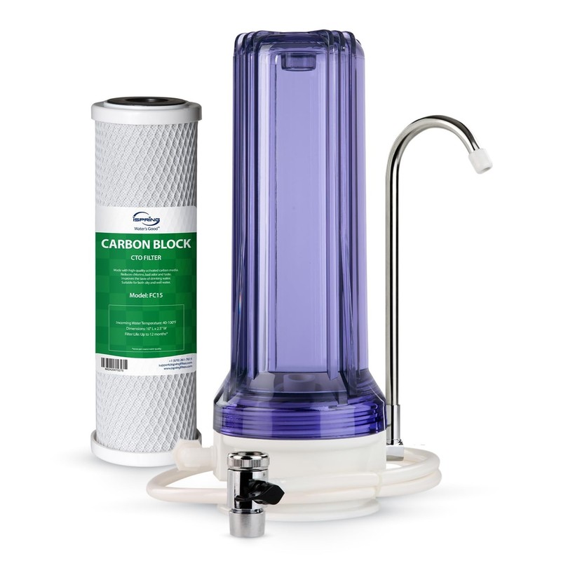 Sistema De Filtracion Con Filtro De Carbon Agua Para Tomar Cocina Casa 2.5″ x 10