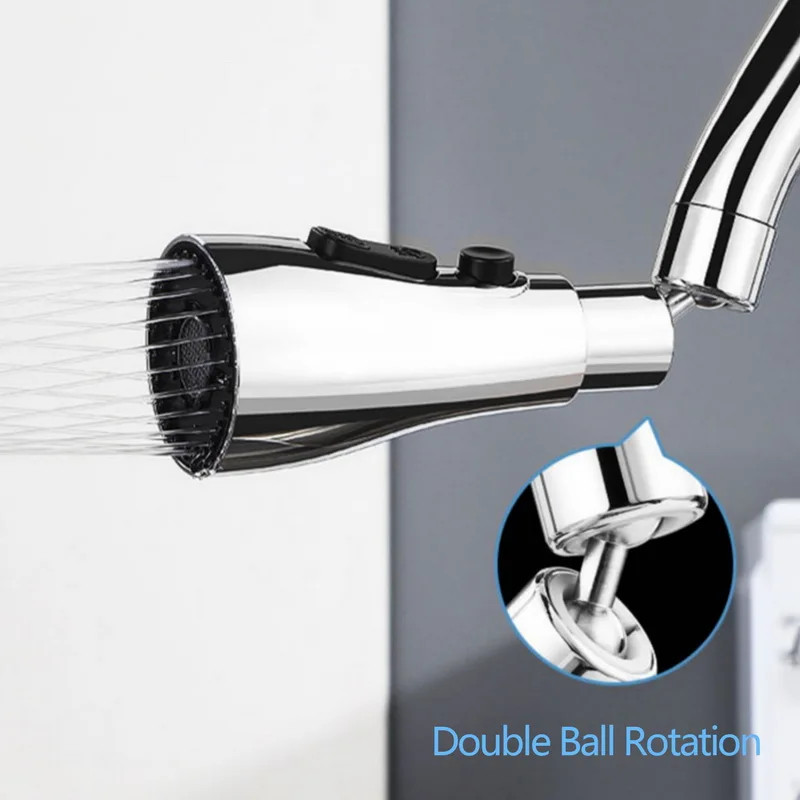 Universal 360 Rotate Kitchen Faucet Extender Aerator Splash Filter Tap gallery