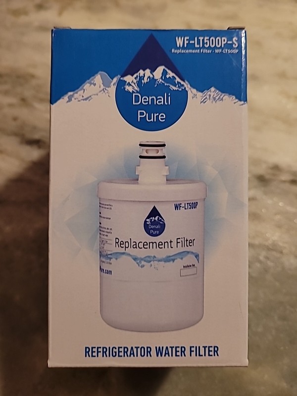 NEW SEALED Denali Pure WF-LT500P Refrigerator Water Filter – LT500P