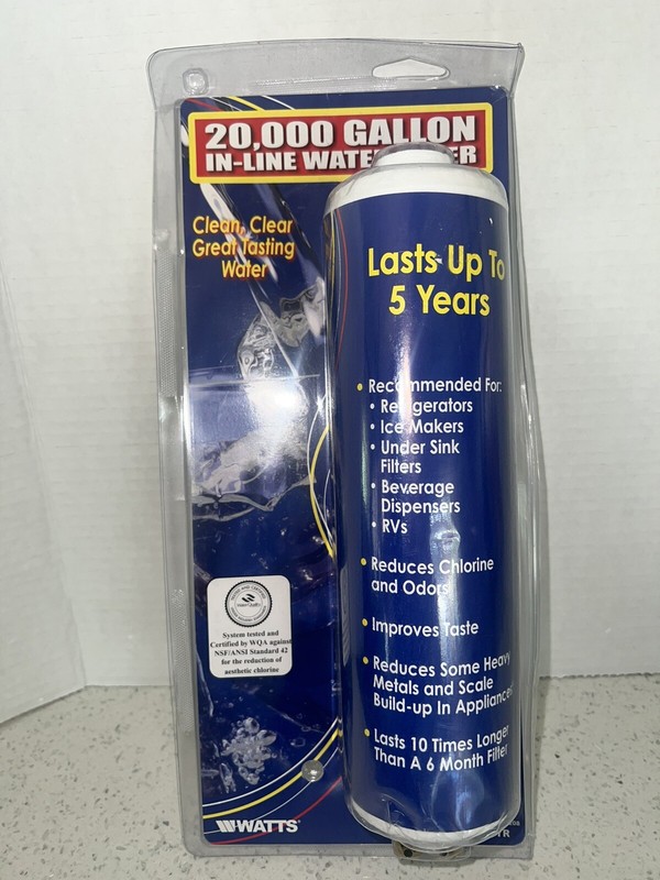 Premier Watts Inline Filter 20000 gal Water Filter For Commercial Coffee Maker