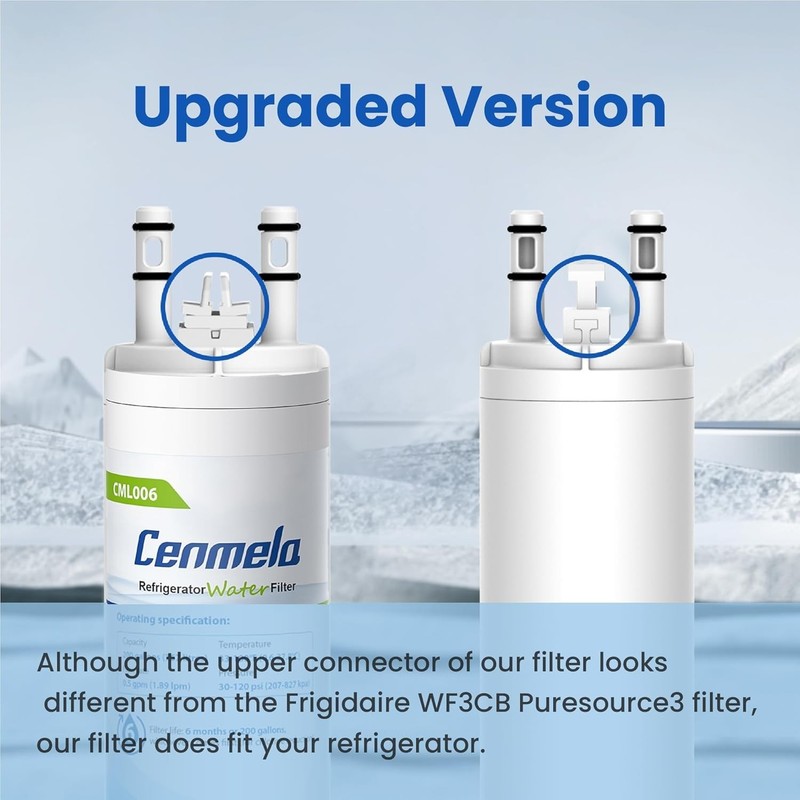 Innovative WF3CB Water Filter - 3 Pack of NSF Certified Carbon Fiber Quality gallery
