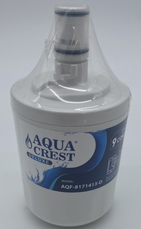 Aqua Crest Premium AQF-8171413-D Water Filter Fits Samsung & GE Refrigerators