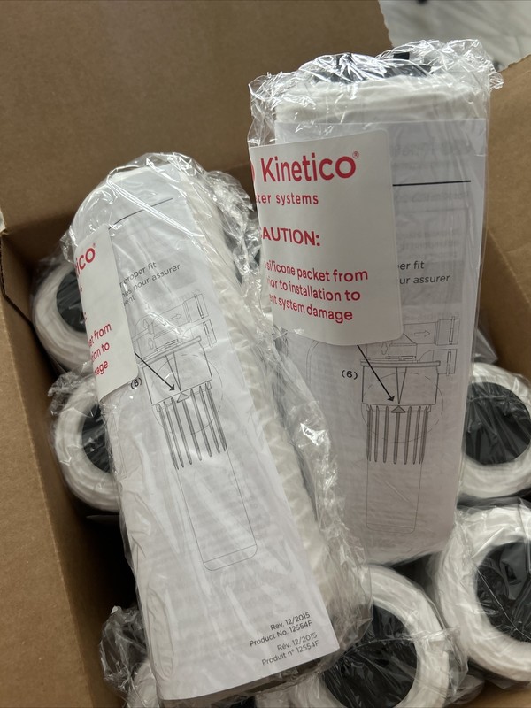 KINETICO Water Systems MACH 20 Micron Superkit Sediment Filter Cartridge-12 Pack gallery