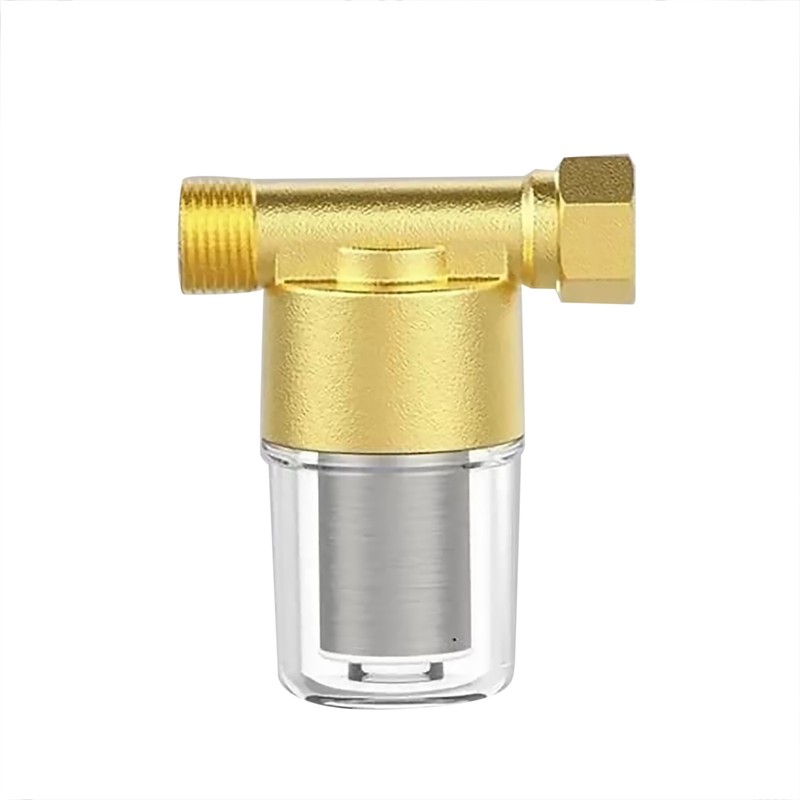 Brass Sediment Filter for Water Heater 40 Micron 1/2 3/4 Inch Washable Cup Set gallery