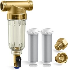 10 Inch Clear Big Blue Whole House Water Filter Housing 10″ x 4.5″ RO Filtration
