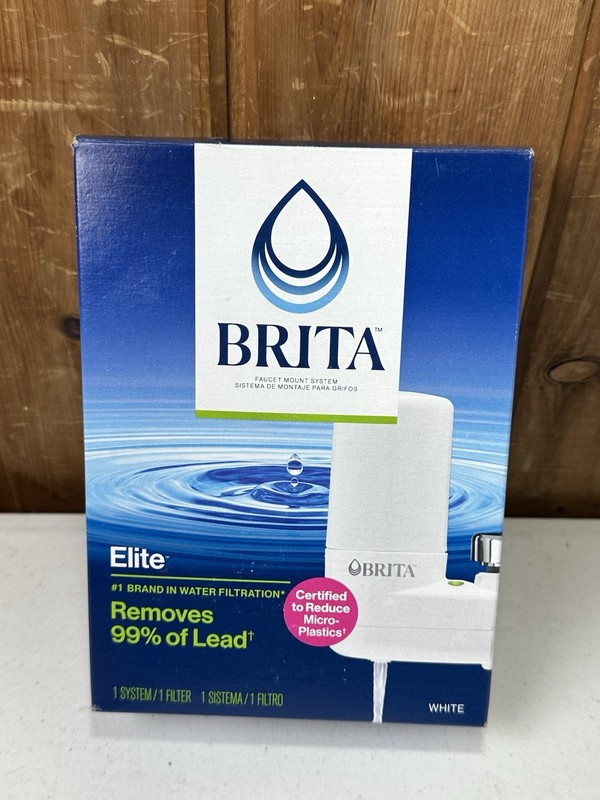 Brita 35214 Basic Tap Water Faucet Filtration System – White