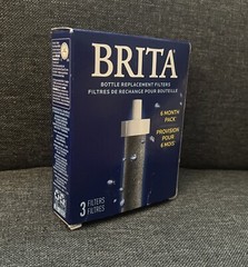 BRITA Bottle Replacement Filters 3 Filters 6 Months Pack (BRAND NEW)