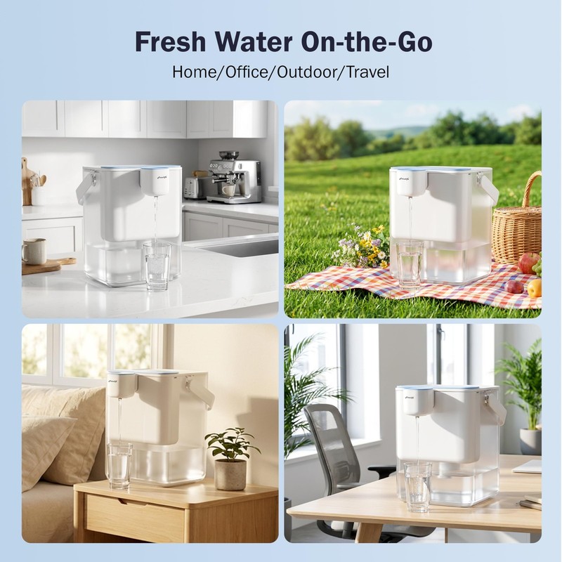 MD40 Electric Water Filter Dispenser with 2 Filters, 400 Gallon, NSF/ANSI 53&... gallery