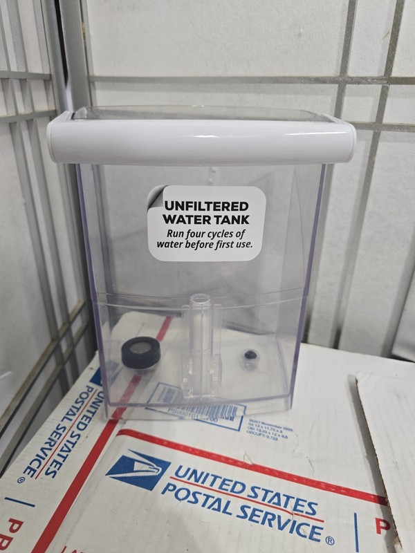AQUATRU Carafe Countertop RO REPLACEMENT UNFILTERED WATER TANK