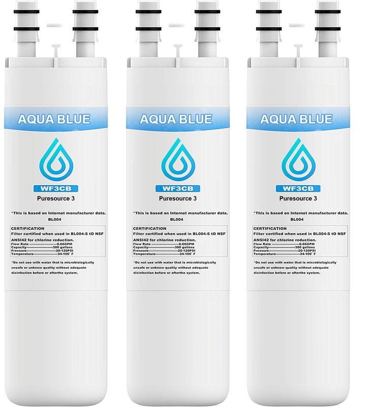 Frigidaire FFSS2615TS0 FGHS2631PF4A LGUS2642LF2 Water Filter (3 Pack