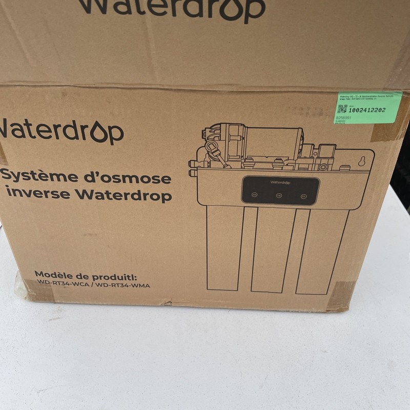 Waterdrop WD-T3-M Remineralization Reverse Osmosis Water Filter, 9-Stages