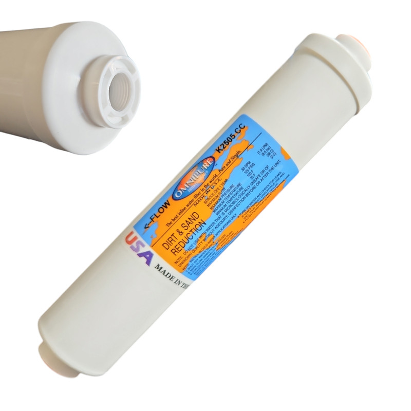 Omnipure K2505-CC Dirt & Sand Reduction 10″x 2″ for 3/8″FPT