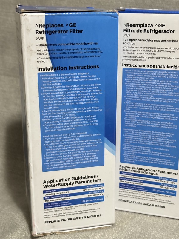 3 X ICEPURE PRO RWF5200A~ Refrigerator Replacement Water Filter~ 3 filters gallery