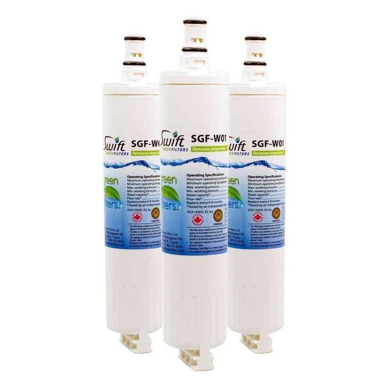 Swift Green Filters SGF-W01 Compatible Refrigerator Water Filter for 4396508-3P