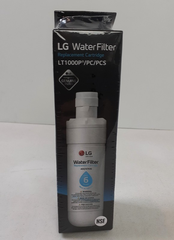 LG Water Filter Replacement Cartridge LT1000P/PC/PCS New in Sealed Original Pkg