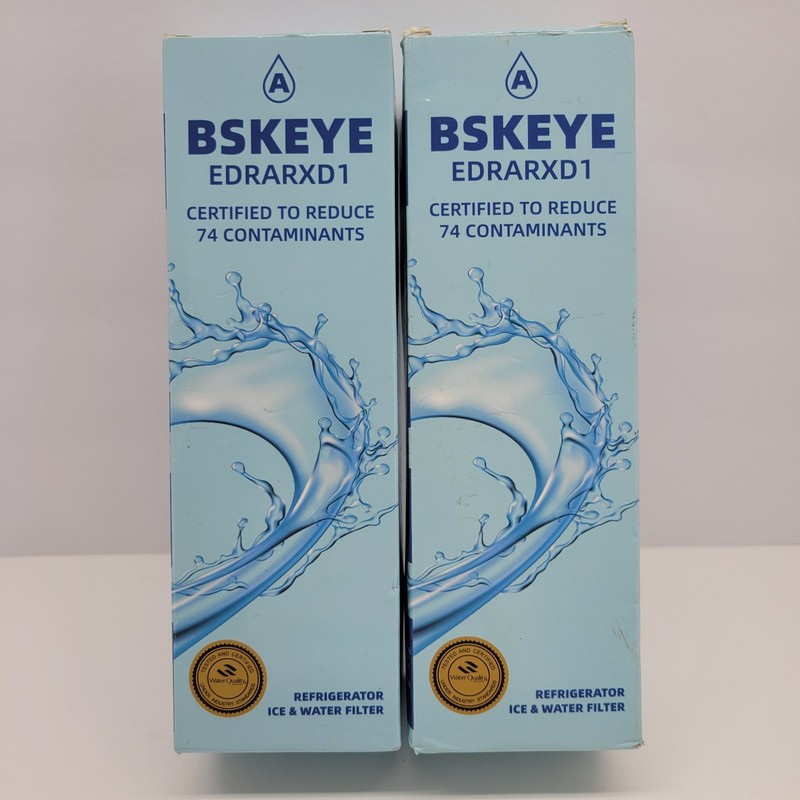 2 Pk EDRARXD1 Ice and Water Refrigerator Filter A -(NEW SEALED)