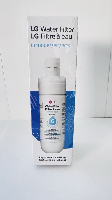 Genuine LG Water Ice Filter Replacement Cartridge LT1000P/PC/PCS NEW Sealed OEM
