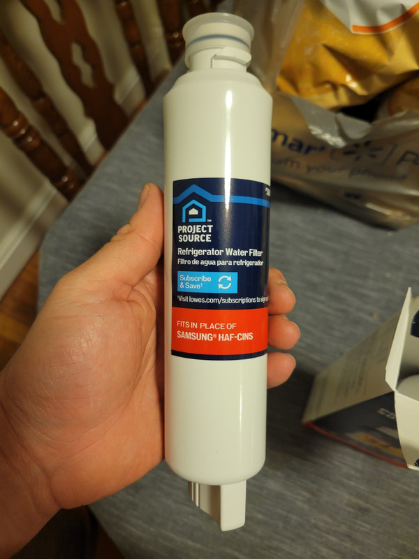 Project Source 2-Pack 6-Month Twist Refrigerator Water Filter S-2-2 #3846784 gallery