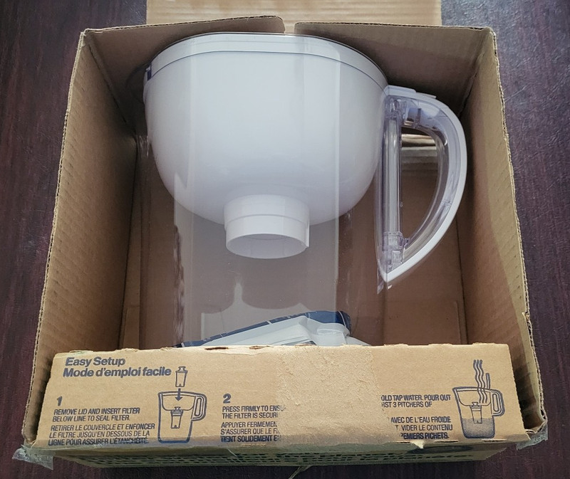 Brita Water Filter Pitcher 10 Cup White w/ Smart Light Indicator Elite Filter