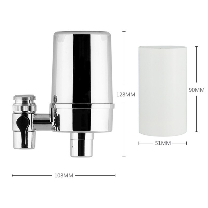 DF2-CL Faucet Water Filter Kitchen Sink Mount Filtration Tap Purifier Cleaner